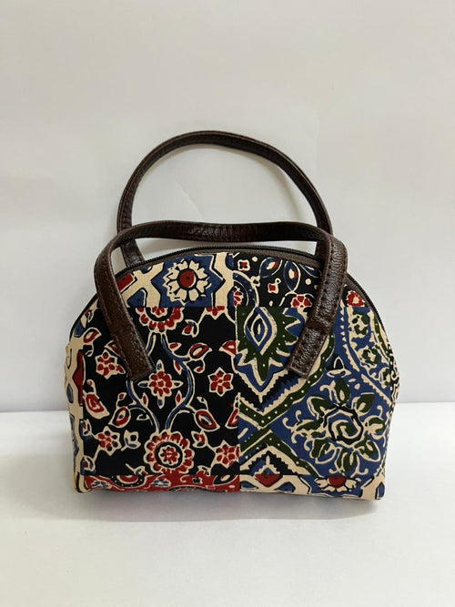 Jaipuri Cotton Blend Small Handbag for Women & Girls