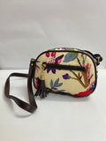 Jaipuri Handcrafted Printed Cotton Sling Bag for Girls and Women - Beige Printed